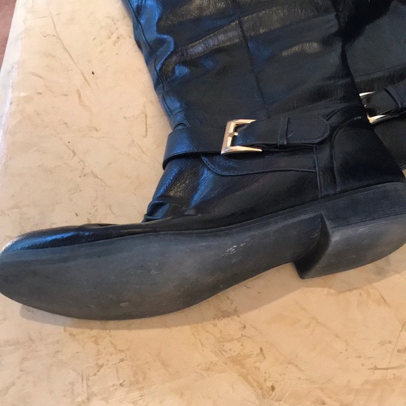 Women’s justfab black boots size 10 - Picture 5 of 8